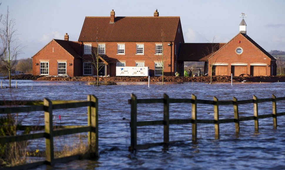 Potvynis Anglijoje