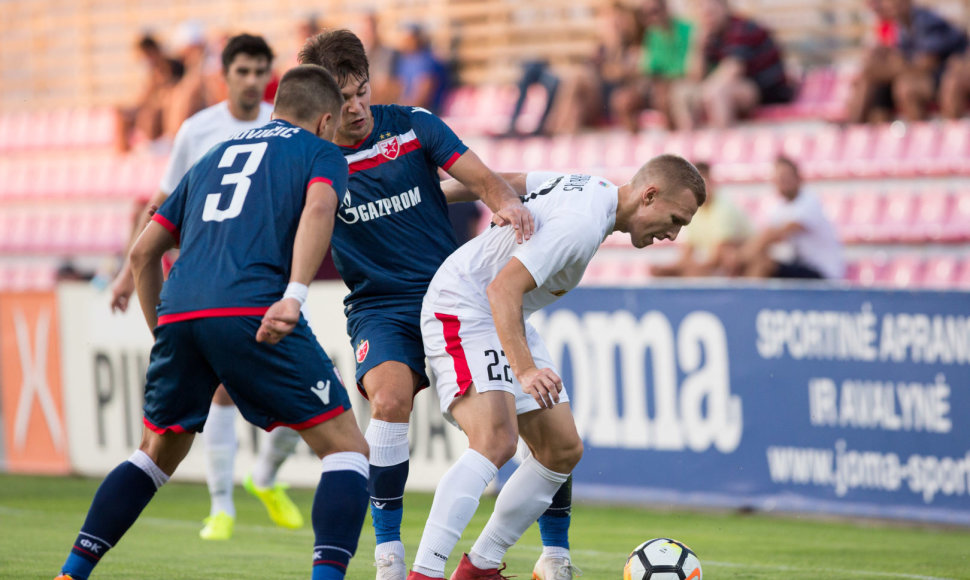 Čempionų lygos atrankos mačas:  „Sūduva“ - „Crvena zvezda“	