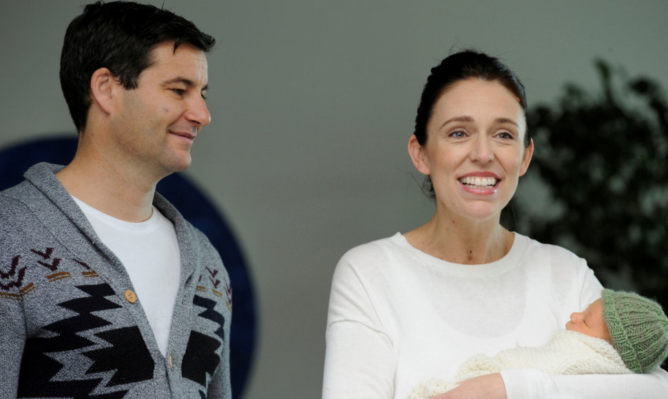 Clarke'as Gayfordas ir Jacinda Ardern