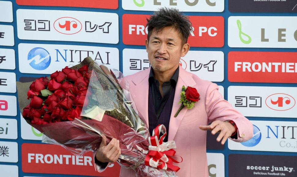 Kazuyoshi Miura neseniai atšventė 50 metų jubiliejų