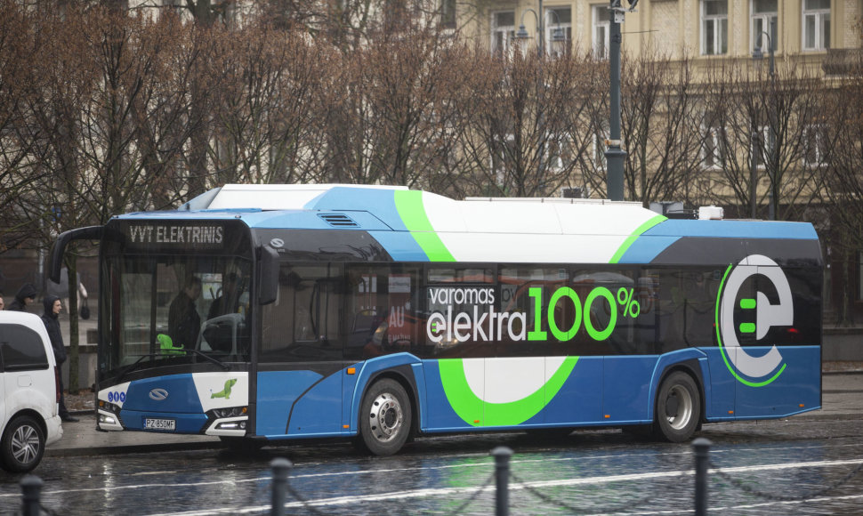 Naujas elektrinis autobusas