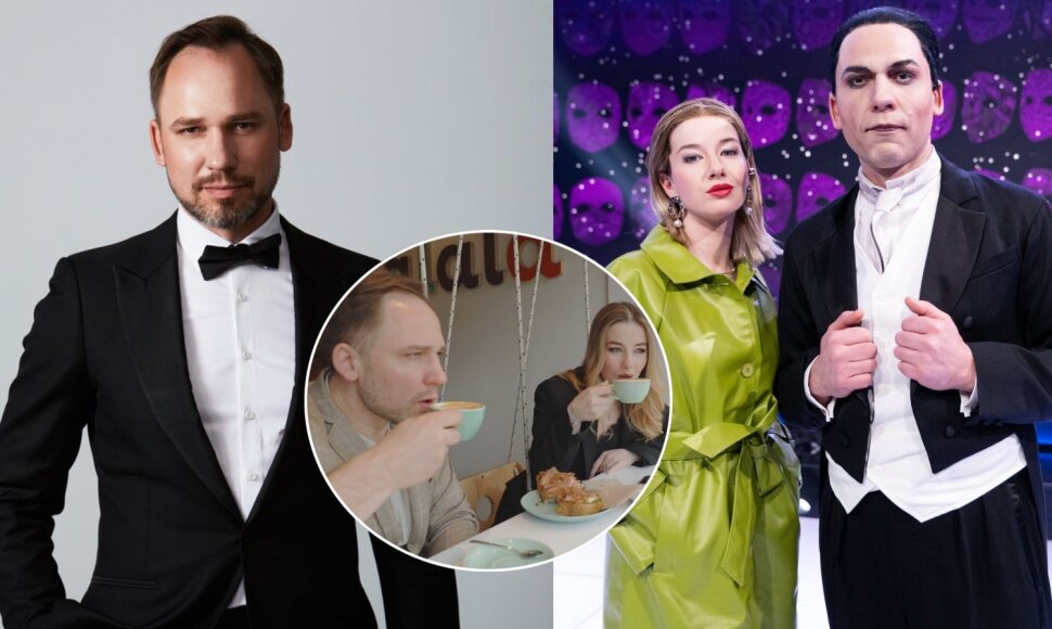 Jonas Sakalauskas su sužadėtine Emilija