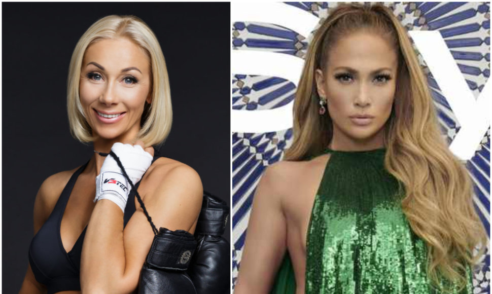 Rasa Vilkienė ir Jennifer Lopez