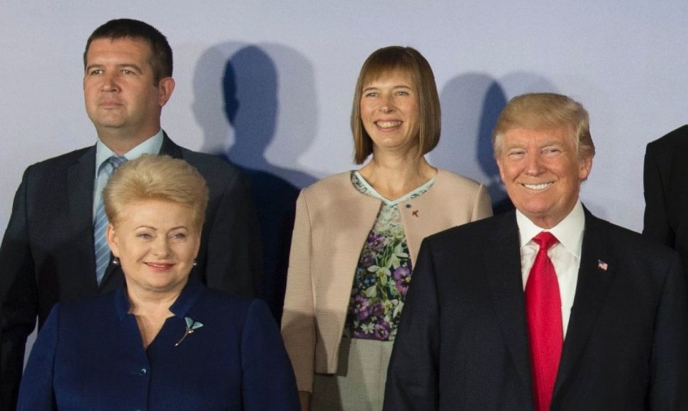 Dalia Grybauskaitė ir Donaldas Trumpas