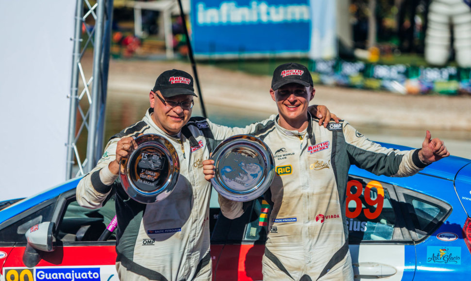 Deividas Jocius ir Donatas Zvicevičius dalyvavo Meksikos WRC