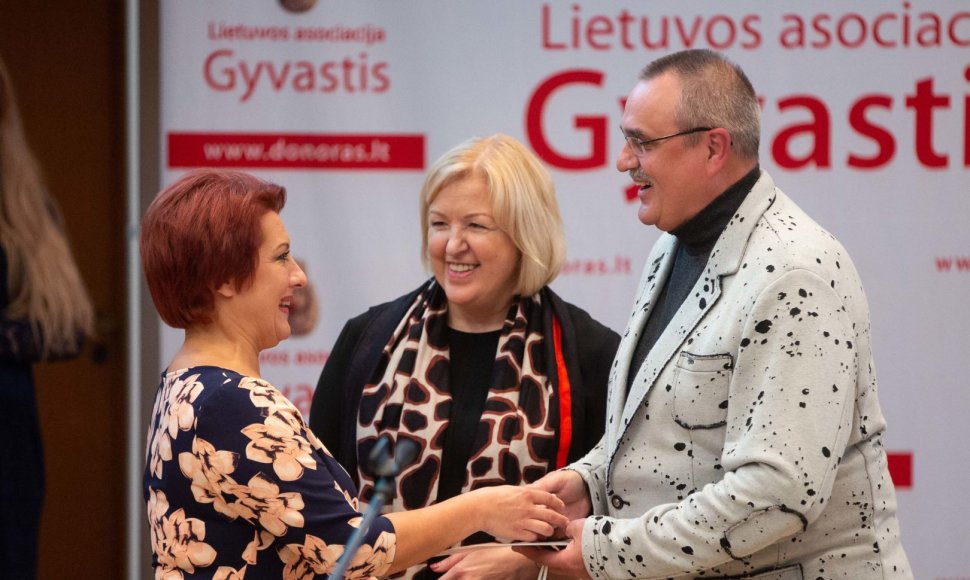 Lietuvos asociacijos „Gyvastis“ veiklos 25 – mečio minėjimo akimirka