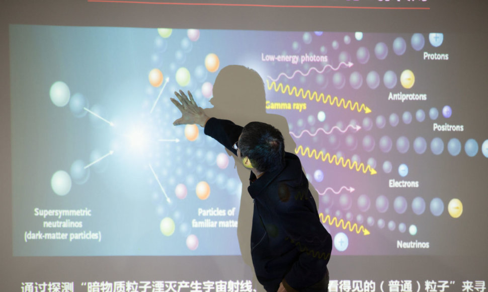 Fanas Yizhongas aiškina teorinius tamsiosios materijos skilimo principus