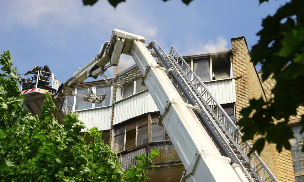 Gaisro vietoje