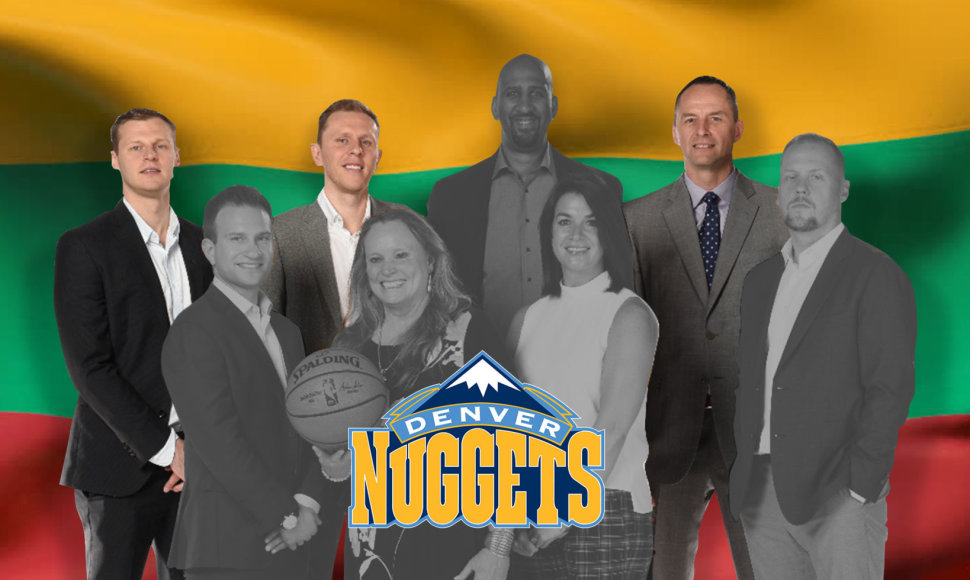 "Nuggets" biure trys lietuviai: M.Pocius, T.Balčėtis ir A.Karnišovas