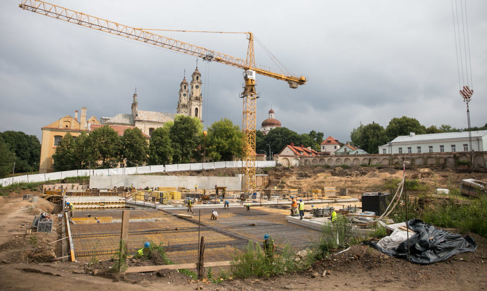 „Misionierių sodo“ projekto statybos