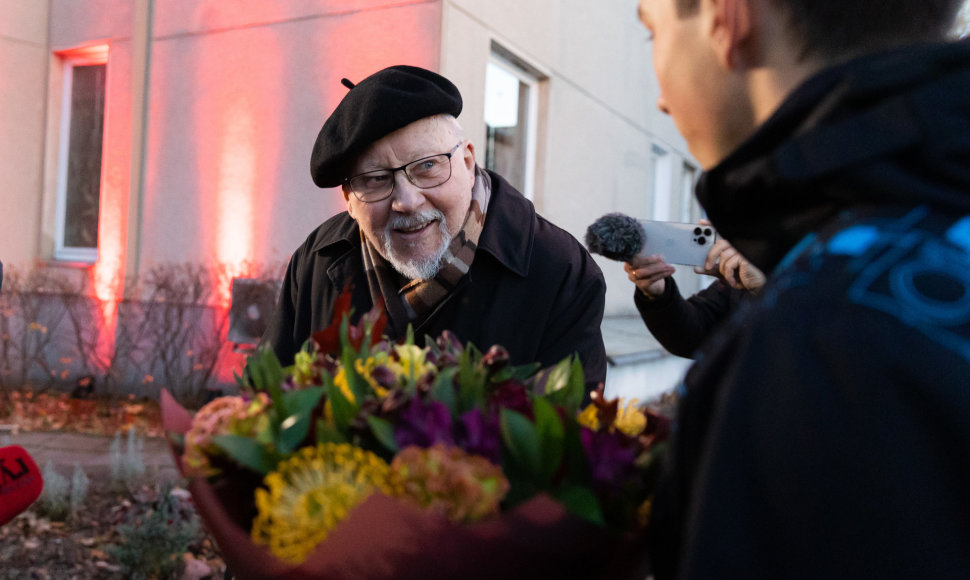 Vytautą Landsbergį kolegos sveikina su gimtadieniu