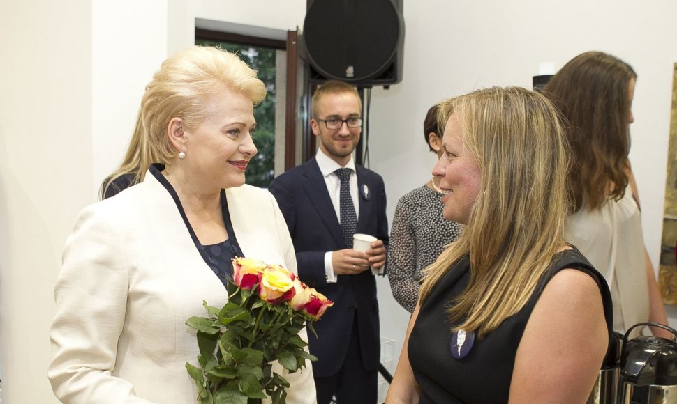 Dalia Grybauskaitė ir Milda Dargužaitė
