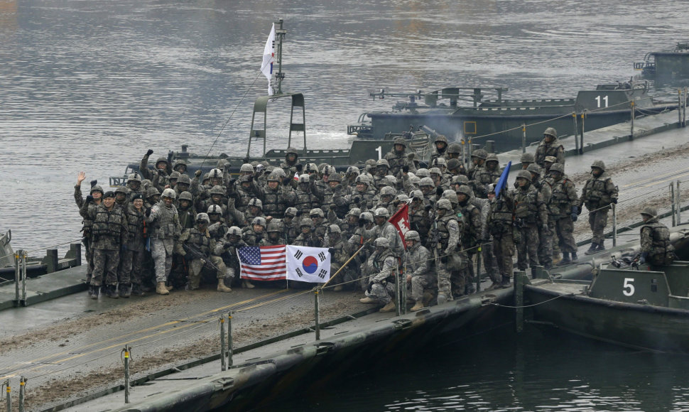 JAV ir Pietų Korėjos karinės pratybos