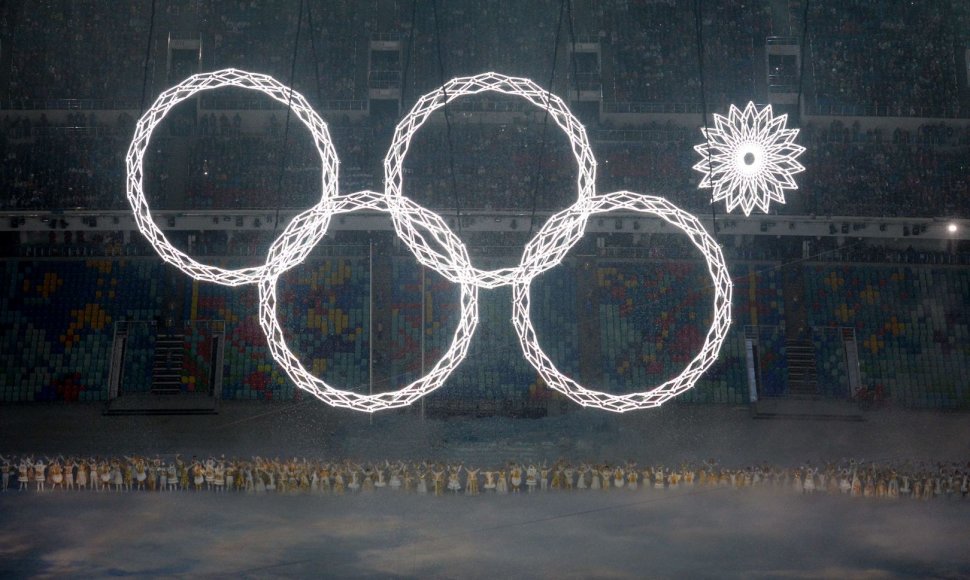 Sočio olimpinių žaidynių atidarymo ceremonija