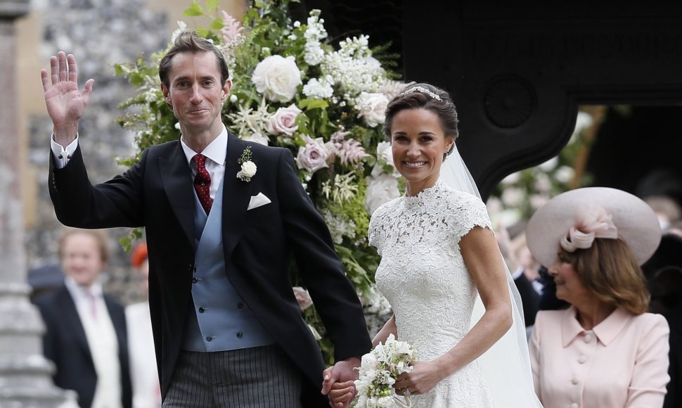 Pippa Middleton ir Jamesas Matthewsas