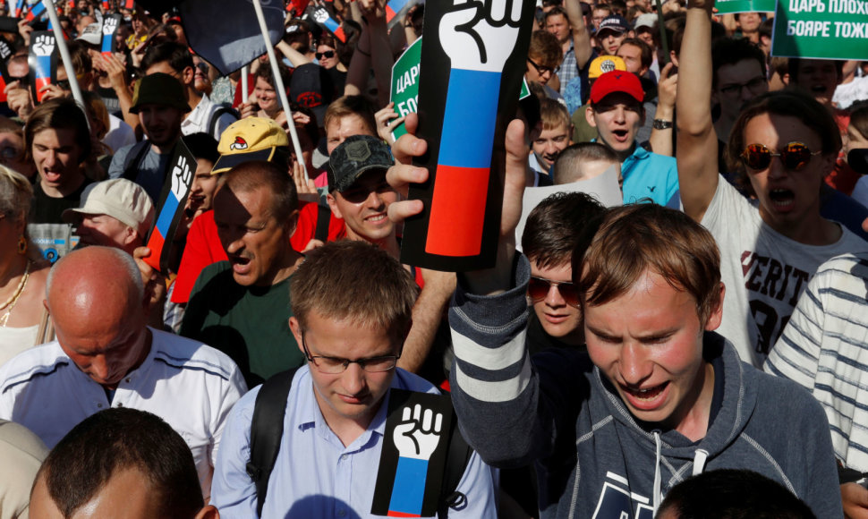 Protestas Maskvoje