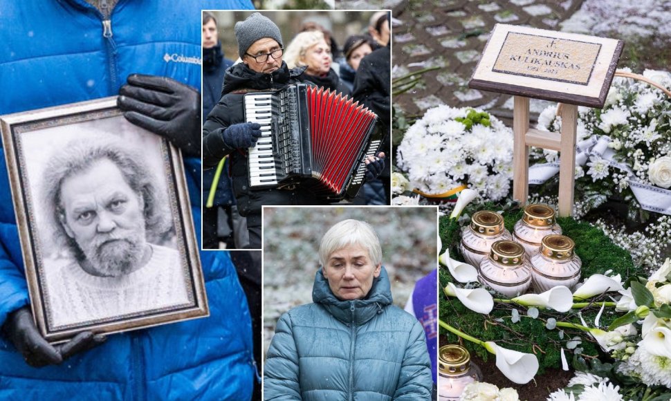 Amžinajam poilsiui išlydimas Andrius Kulikauskas