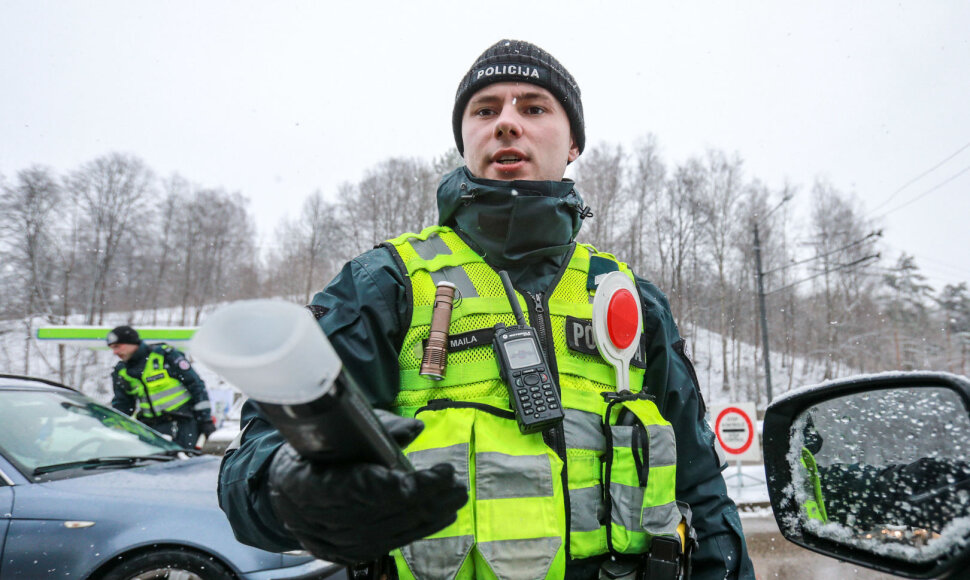 Policijos priemonė Kaune
