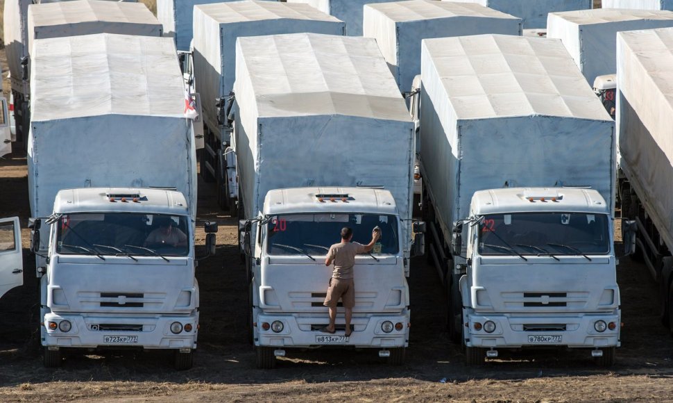Rusijos „humanitarinės pagalbos“ siunta