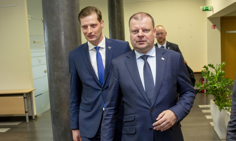 Saulius Skvernelis, Kęstutis Mažeika