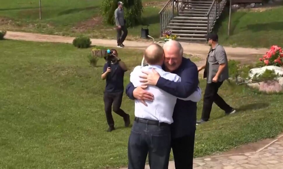 Vladimiras Putinas ir Aliaksandras Lukašenka