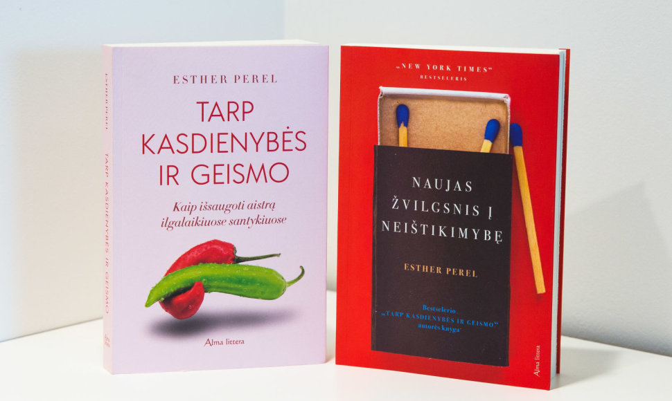 Esther Perel knygos lietuvių kalba