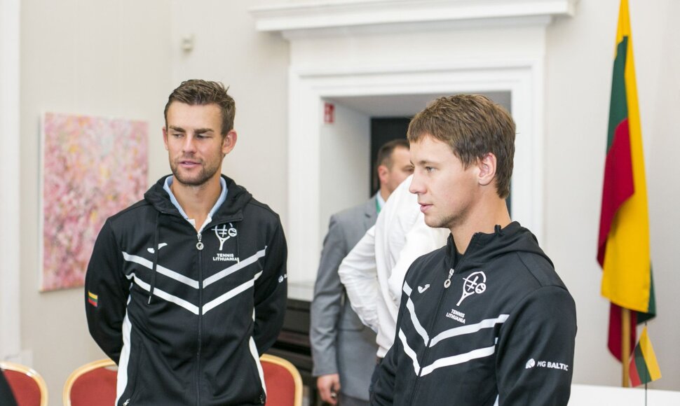 Laurynas Grigelis ir Ričardas Berankis