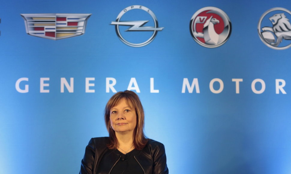 „General Motors“ direktorė Mary Barra