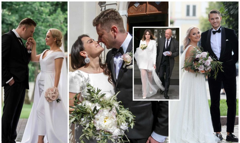 2018 metų vestuvės Lietuvos pramogų pasaulyje