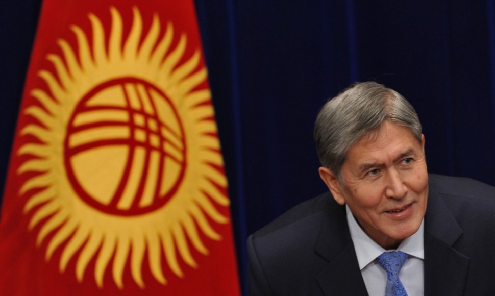 Kirgizijos prezidentas Almazbekas Atambajevas
