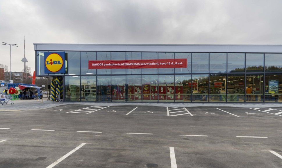 Lidl parduotuvės atidarymas Karoliniškėse (3)