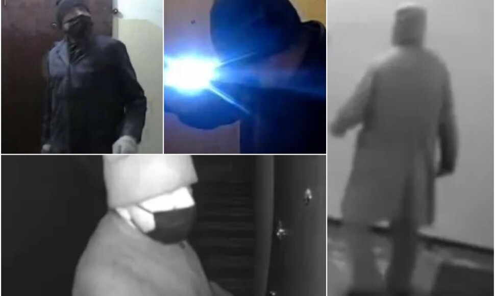 Temos iliustracija: ne vienoje vietoje užfiksuotas įtariamasis