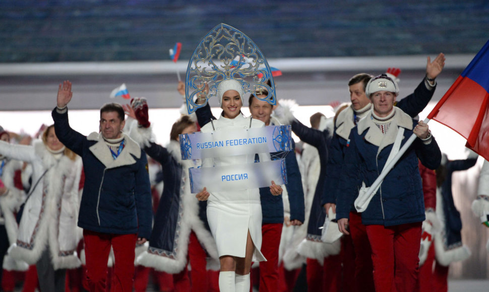 Rusijos komanda žiemos olimpinėse žaidynėse.