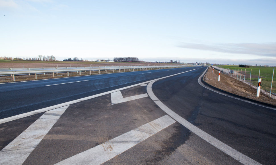 Keturių eismo juostų automagistralės „Via Baltica“ atidarymas