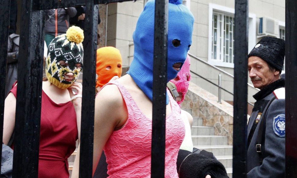 „Pussy Riot“ protestas Sočyje
