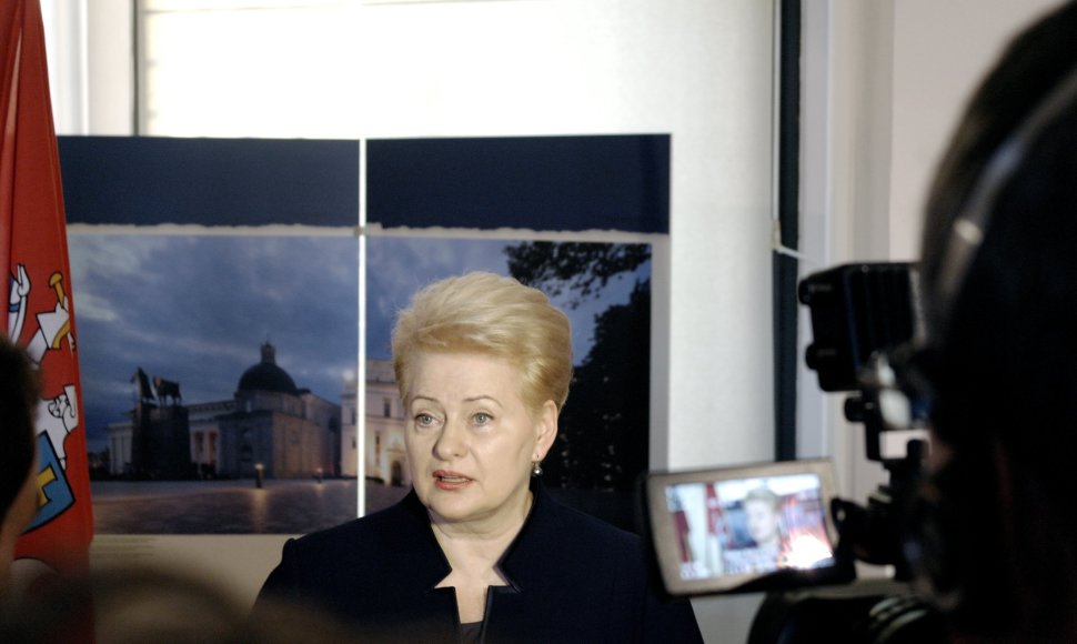 Lietuvos prezidentė Dalia Grybauskaitė