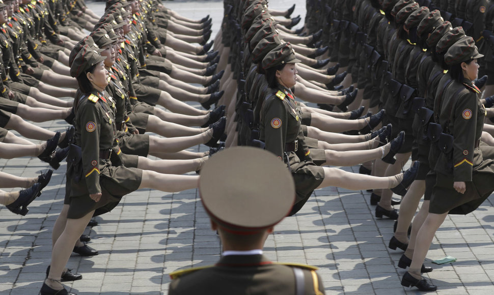 Moterys Šiaurės Korėjos kariuomenėje