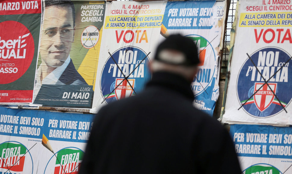 Kaip baigsis rinkimai Italijoje?
