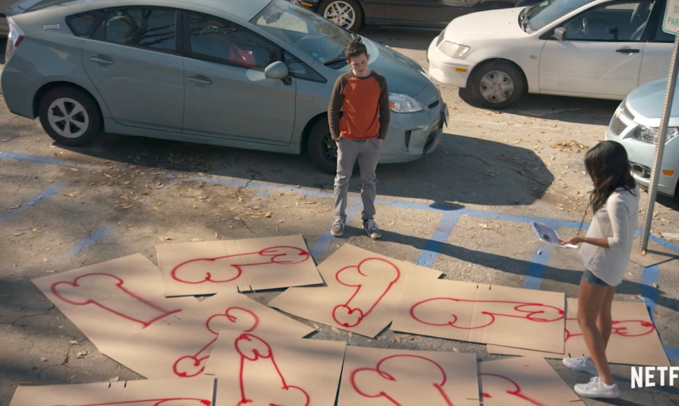 Kadras iš serialo „American Vandal“