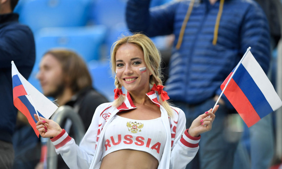 Rusijos futbolo sirgalė