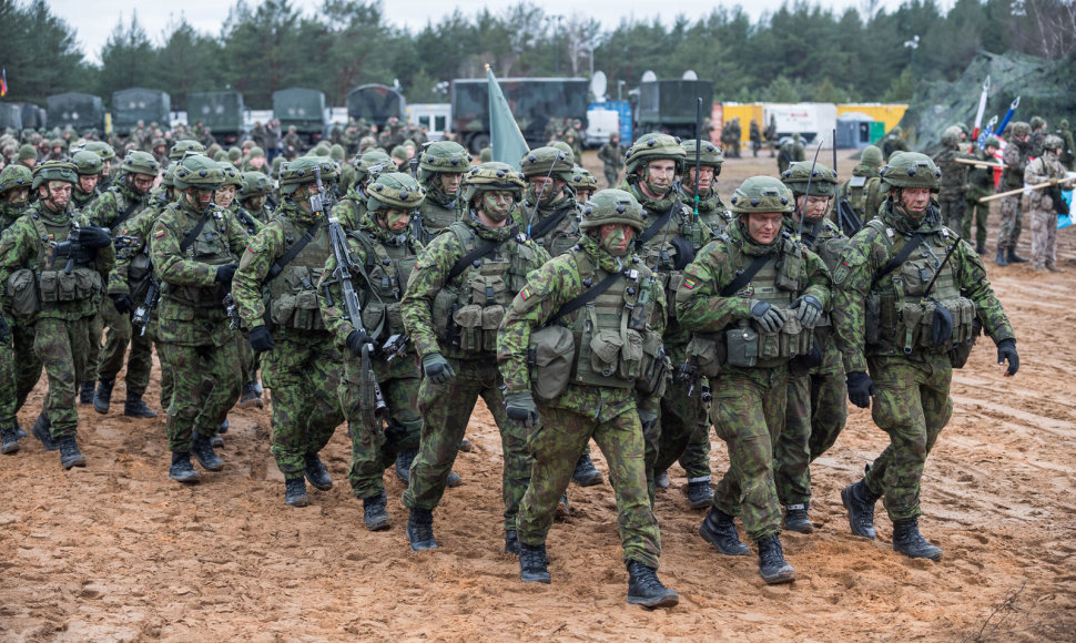 Pratybų „Geležinis kardas 2016“ atidarymas