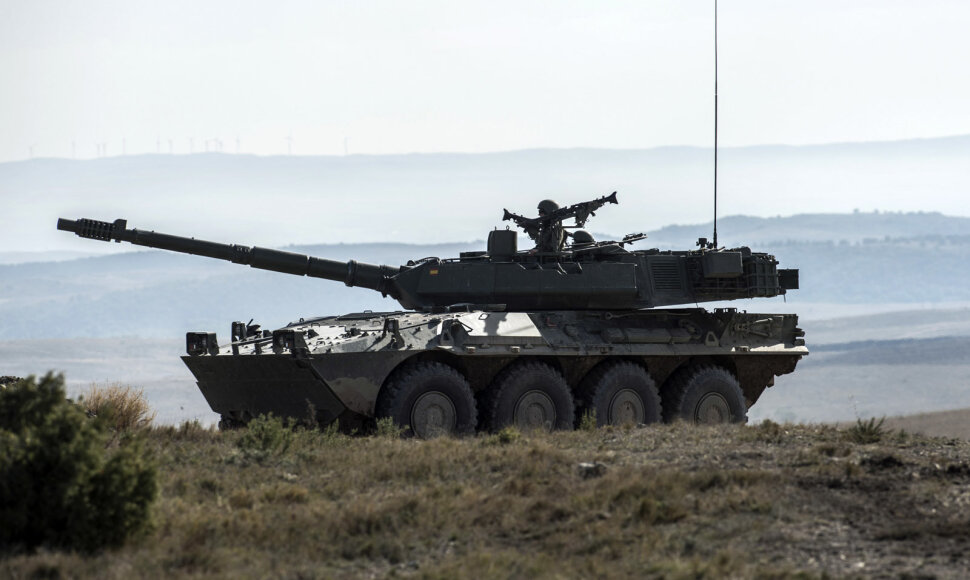 NATO pratybų momentas