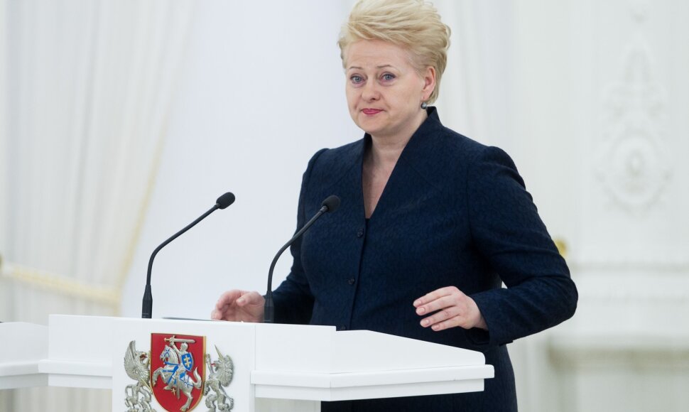 Lietuvos prezidentė Dalia Grybauskaitė