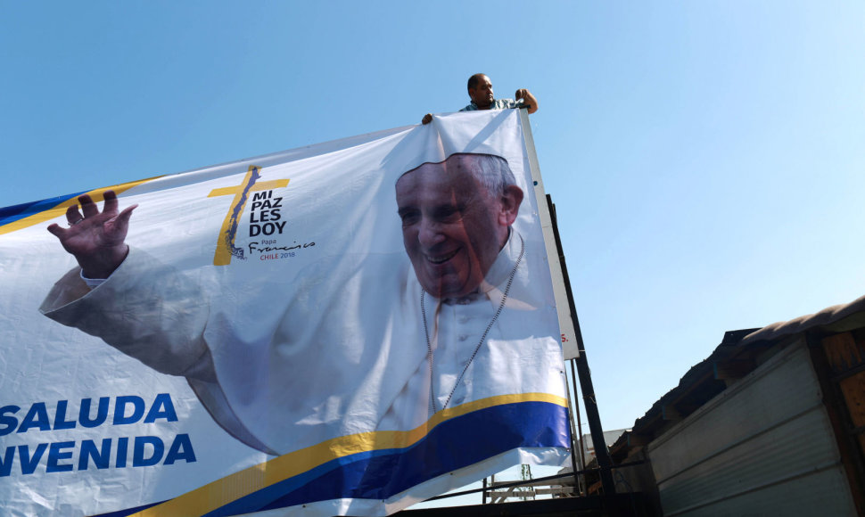 Čilė laukia popiežiaus Pranciškaus