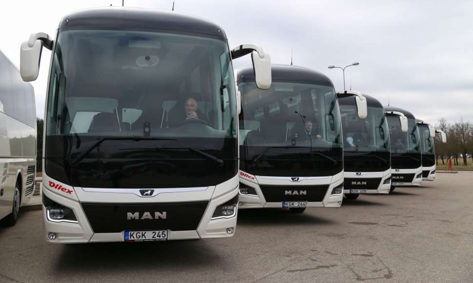 Transporto parką plečianti „OIego transportas“ įsigijo 30 naujų autobusų