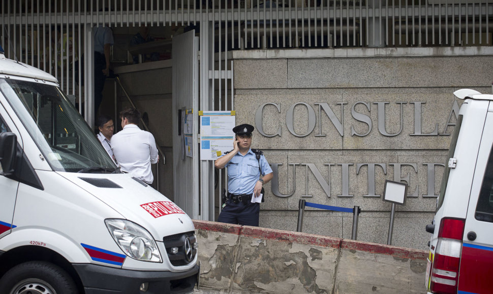 Incidentas JAV konsulate Honkonge