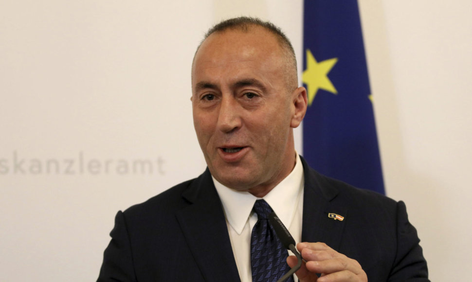 Kosovo premjeras Ramushas Haradinajus