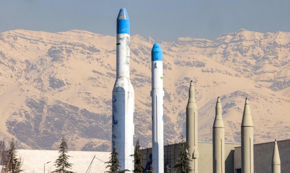 Irano balistinės raketos