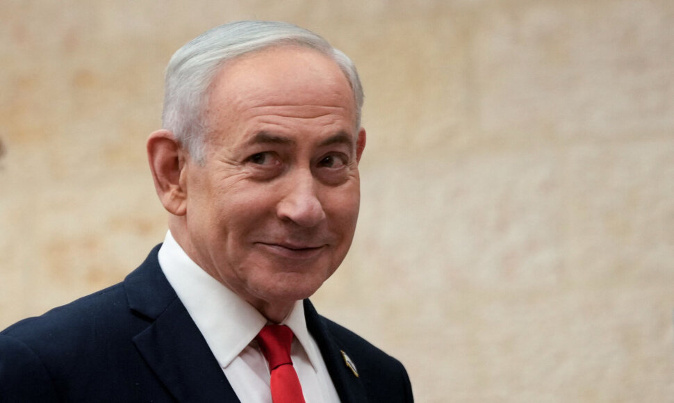 Benjaminas Netanyahu / OHAD ZWIGENBERG / AFP