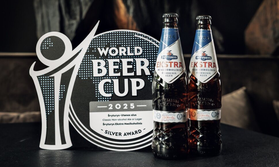 Nealkoholinis &bdquo;&Scaron;vyturio Ekstra&ldquo; prestižiniame pasauliniame alaus konkurse &bdquo;World Beer Cup 2025&ldquo; pelnė sidabro medalį